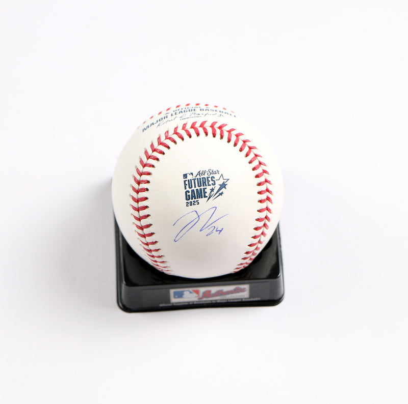JR Ritchie Signed Baseball 2025 Futures Game Baseball Atlanta Braves Beckett