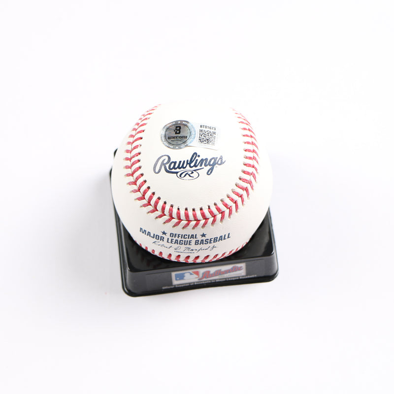 JR Ritchie Signed Baseball 2025 Futures Game Baseball Atlanta Braves Beckett