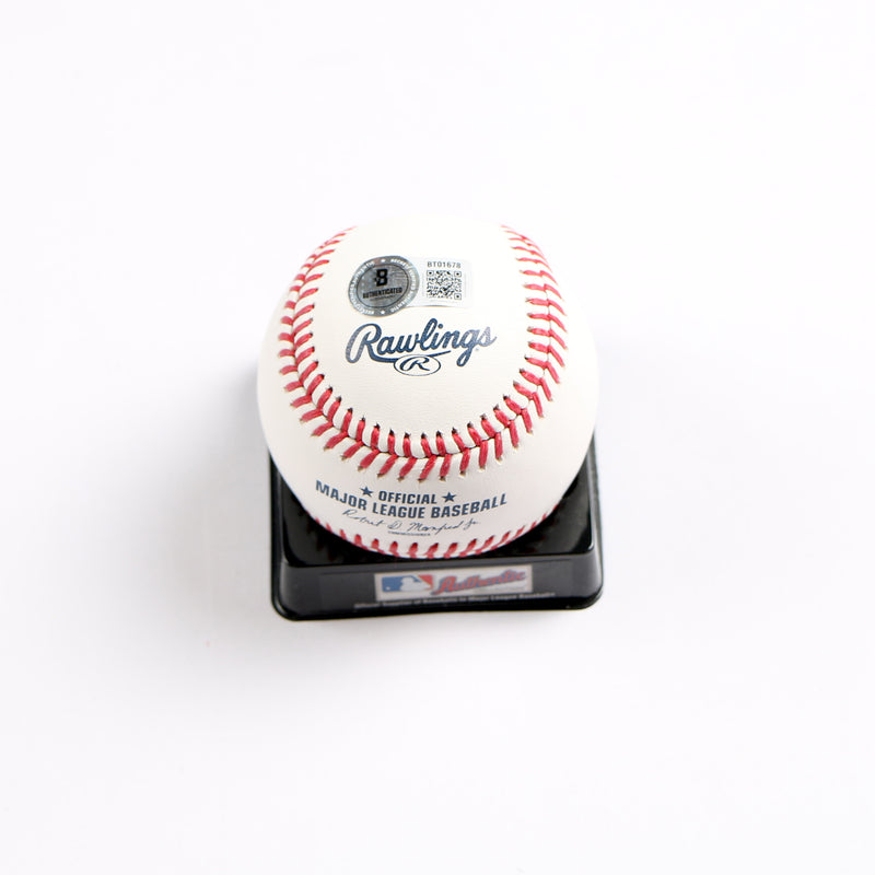 CJ Kayfus Signed Baseball 2025 Futures Game Baseball Clevleand Guardians Beckett