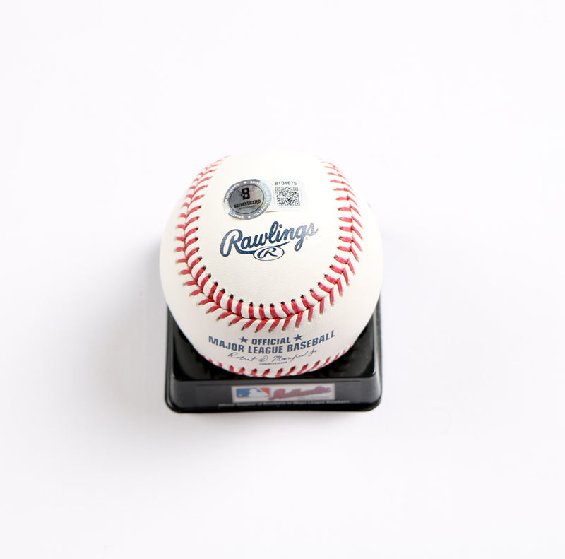 Carson Wisenhunt Signed Baseball 2025 Futures Game San Fransisco Giants Beckett