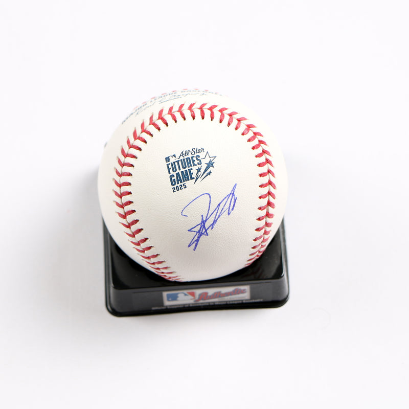 Joe Mack Signed Baseball 2025 Futures Game Baseball Miami Marlins Beckett