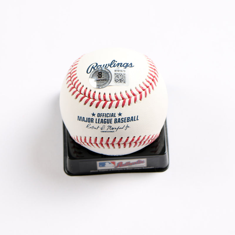 Joe Mack Signed Baseball 2025 Futures Game Baseball Miami Marlins Beckett