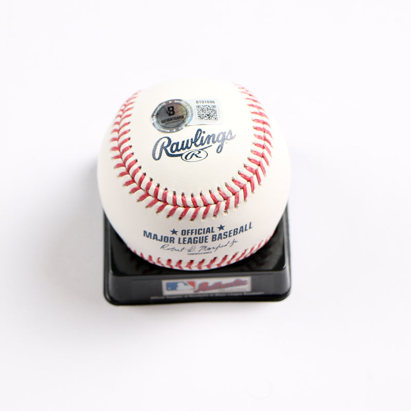 Zyhir Hope Signed Baseball 2025 Futures Game Baseball Los Angeles Dodgers Beckett