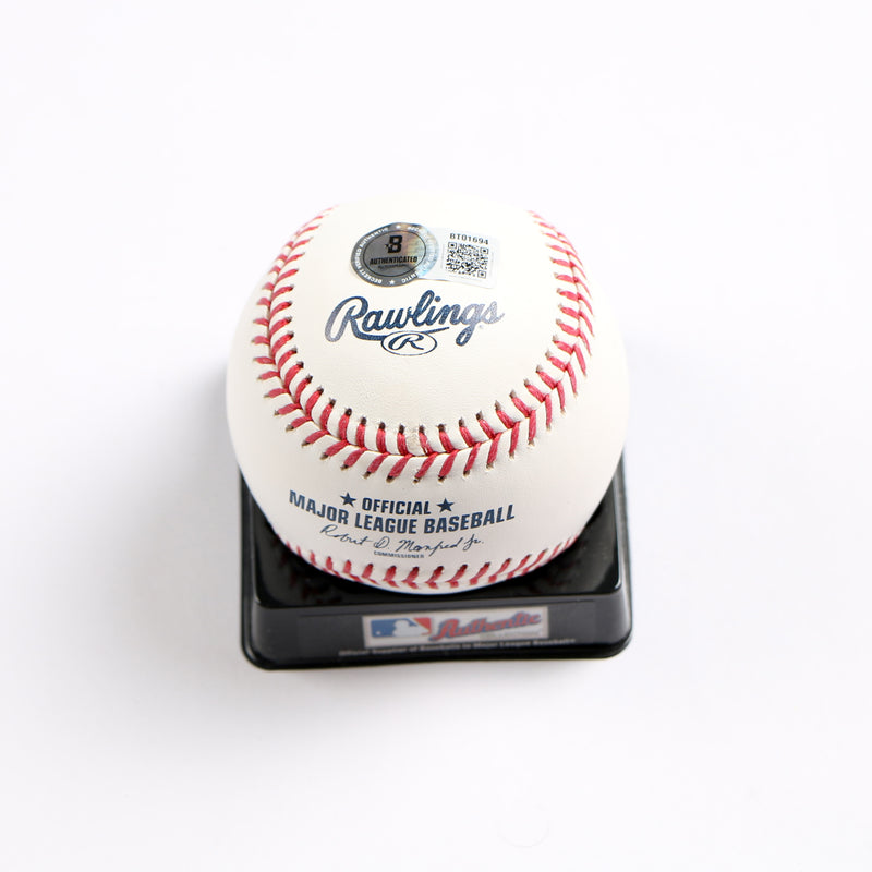 Sal Stewart Signed Baseball 2025 Futures Game Baseball Cincinnati Reds Beckett