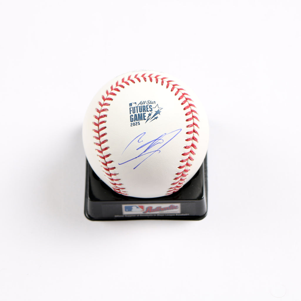 Carter Jensen Signed Baseball 2025 Futures Game Baseball Kansas City Royals Beckett