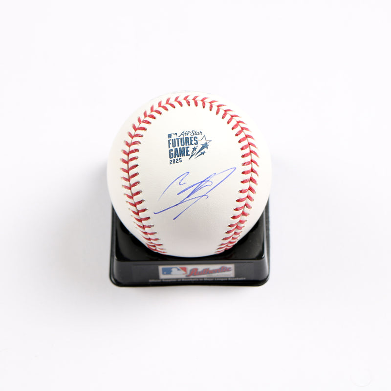 Carter Jensen Signed Baseball 2025 Futures Game Baseball Kansas City Royals Beckett
