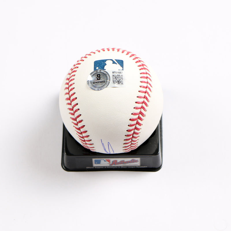 Eduardo Tait Signed Baseball Official Major League Baseball Philadelphia Phillies Beckett
