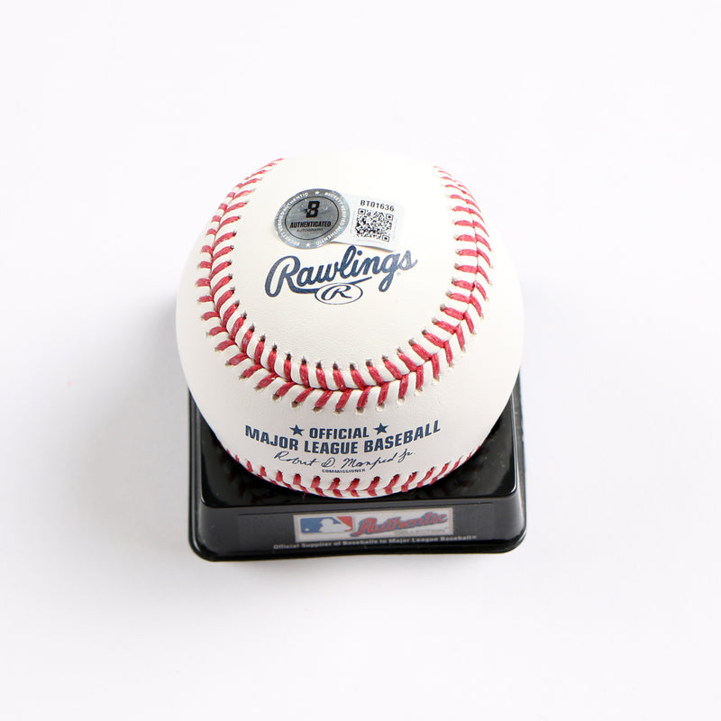 Jhostynxon Garcia Signed Baseball 2025 Futures Game Baseball Boston Red Sox Beckett