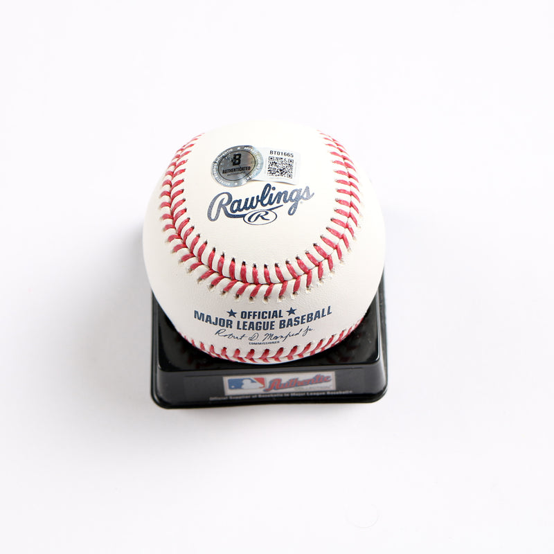 Trey Yesavage Signed Baseball 2025 Futures Game Baseball Toronto Blue Jays Beckett