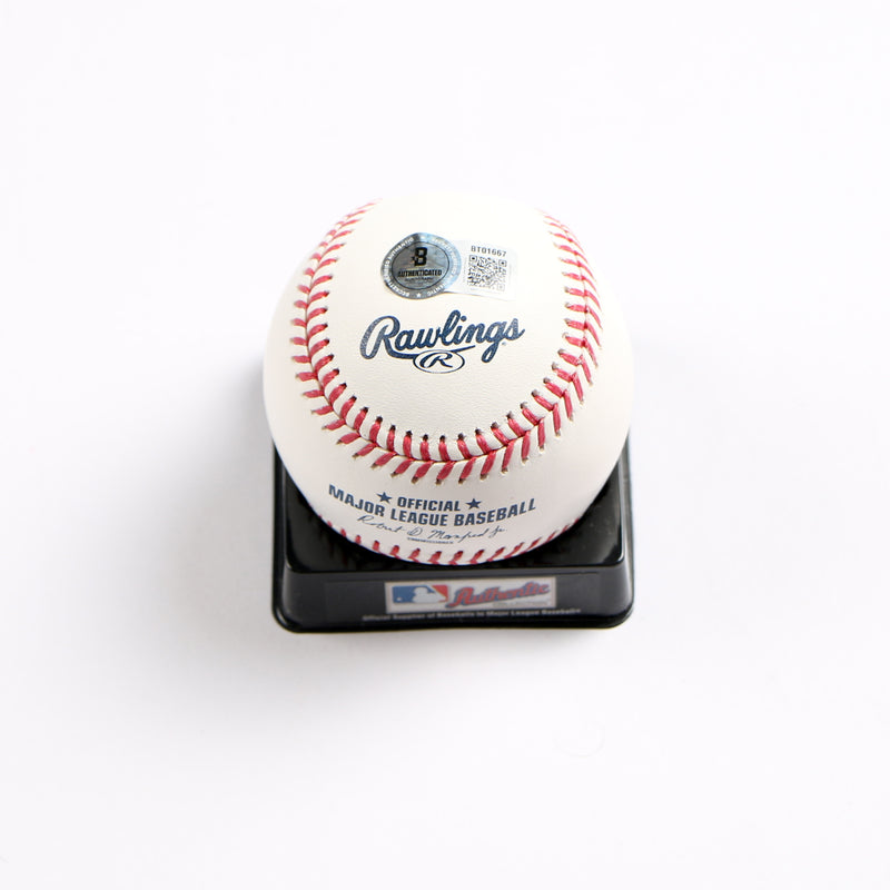Trey Yesavage Signed Baseball 2025 Futures Game Baseball Toronto Blue Jays Beckett