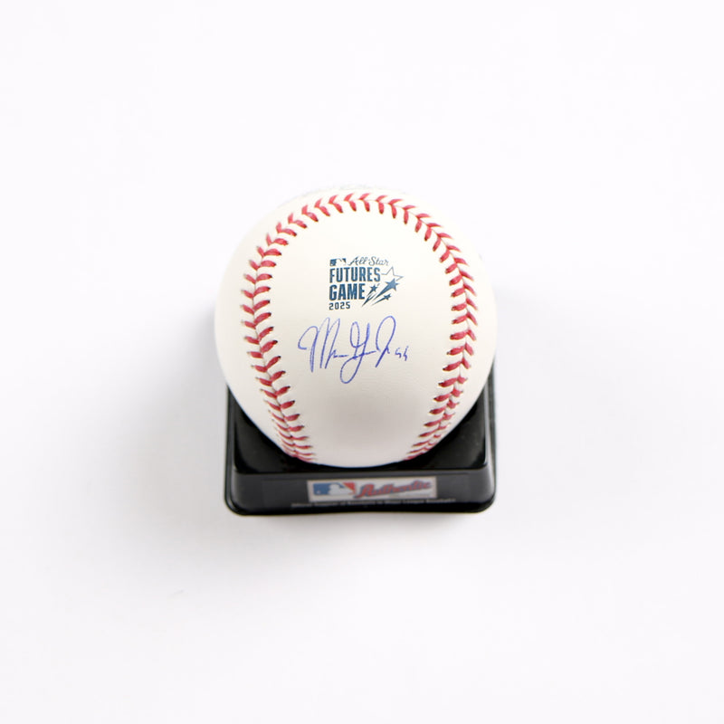 Marquis Grissom JR Signed Baseball 2025 Futures Game Washington Nationals Beckett