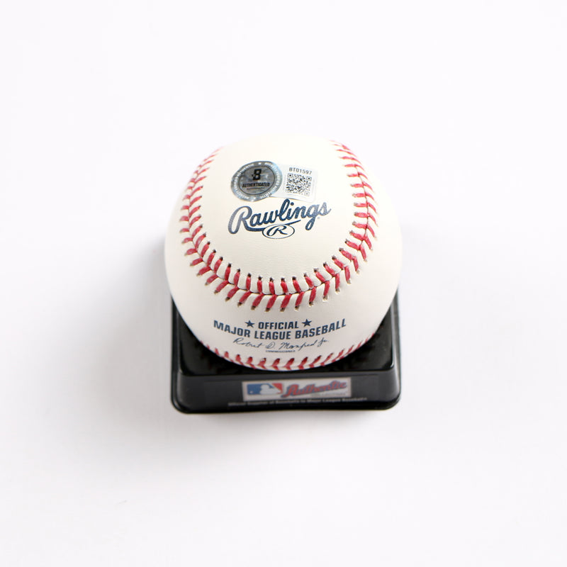 Marquis Grissom JR Signed Baseball 2025 Futures Game Washington Nationals Beckett