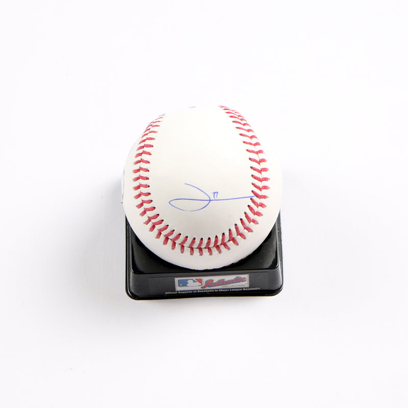 Leo DeVries Signed Baseball 2025 Futures Game Oakland A's Padres Beckett