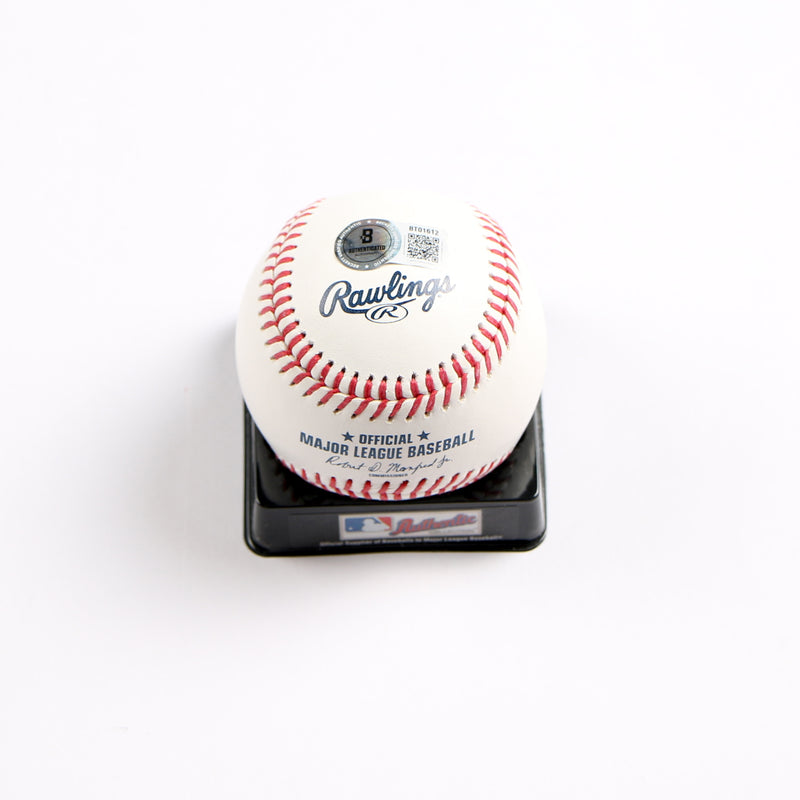 Leo DeVries Signed Baseball 2025 Futures Game Oakland A's Padres Beckett