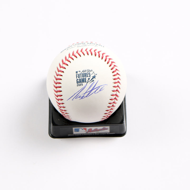 Max Clark Signed Baseball 2025 Futures Game Baseball Detroit Tigers Beckett