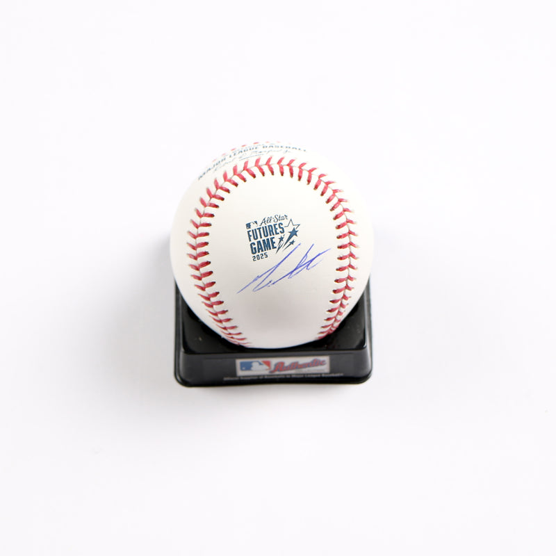 Max Clark Signed Baseball 2025 Futures Game Baseball Detroit Tigers Beckett