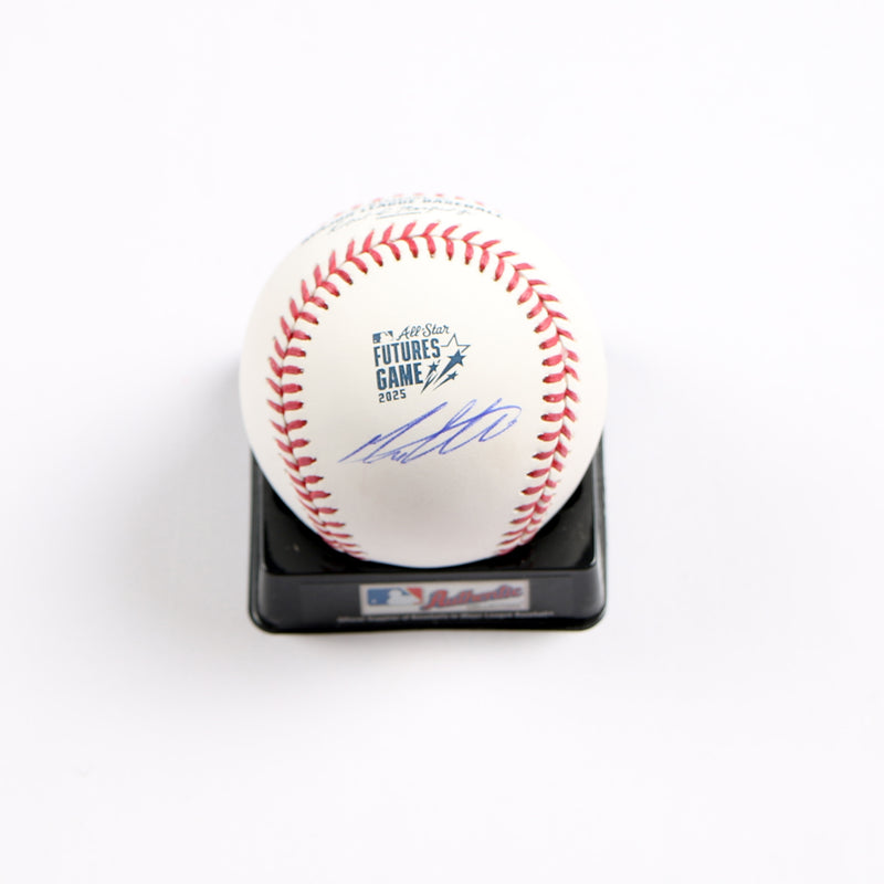Max Clark Signed Baseball 2025 Futures Game Detroit Baseball Tigers Beckett