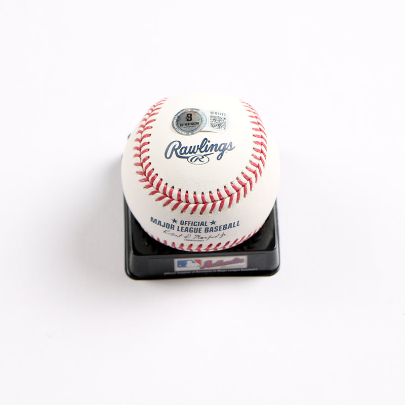 Max Clark Signed Baseball 2025 Futures Game Detroit Baseball Tigers Beckett