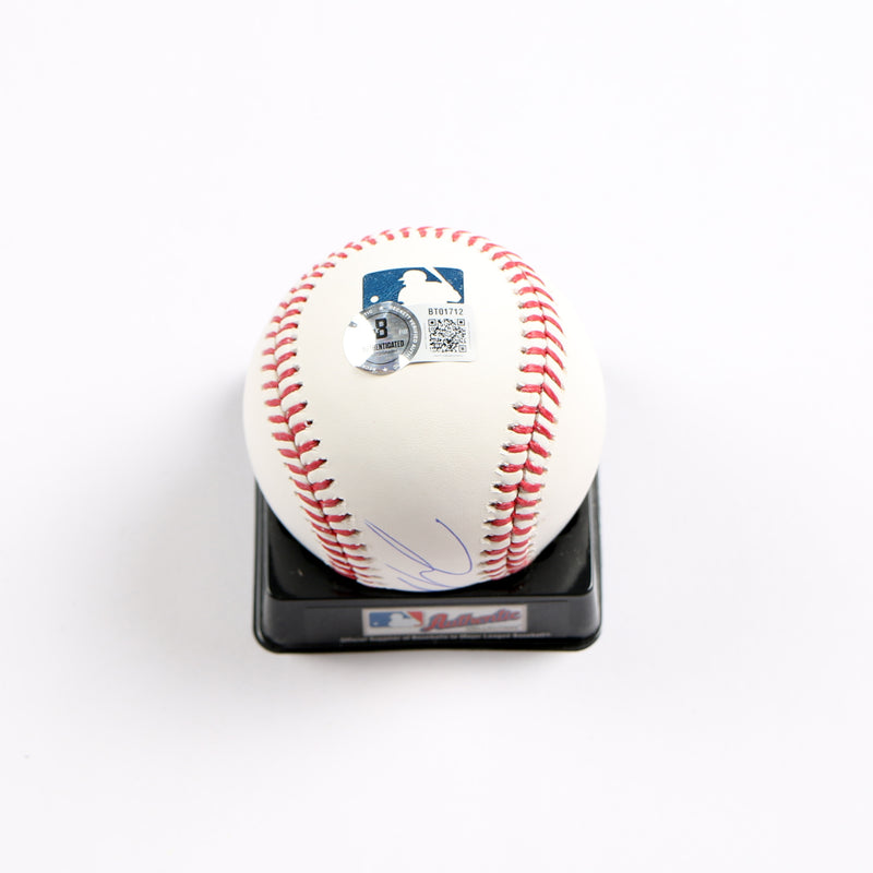 Tommy White Signed Baseball Official MLB Baseball A's LSU Tigers Beckett