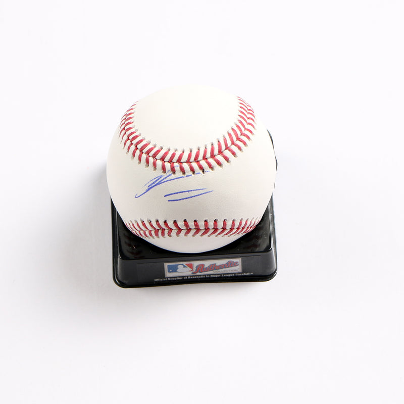 Owen Cassie Signed Baseball official major league baseball Chicago Cubs Beckett