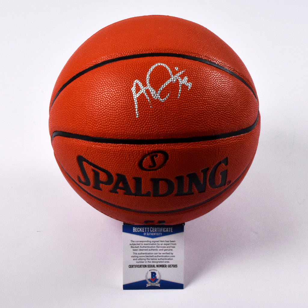 Anthony Davis Los Angeles Lakers Signed Spalding Indoor/Outdoor Basketball