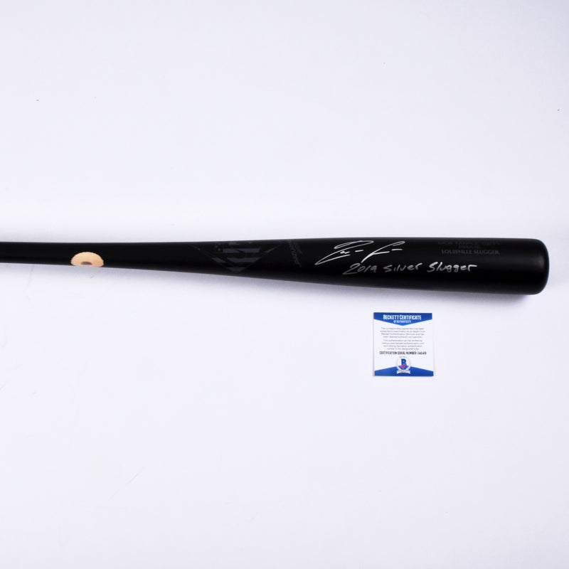 Ronald Acuña Jr. Atlanta Braves Signed Louisville Slugger Bat "2019 Silver Slugger" Inscribed