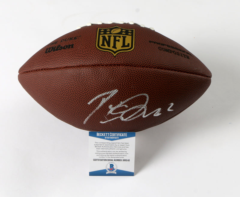 Darius Leonard Signed Football