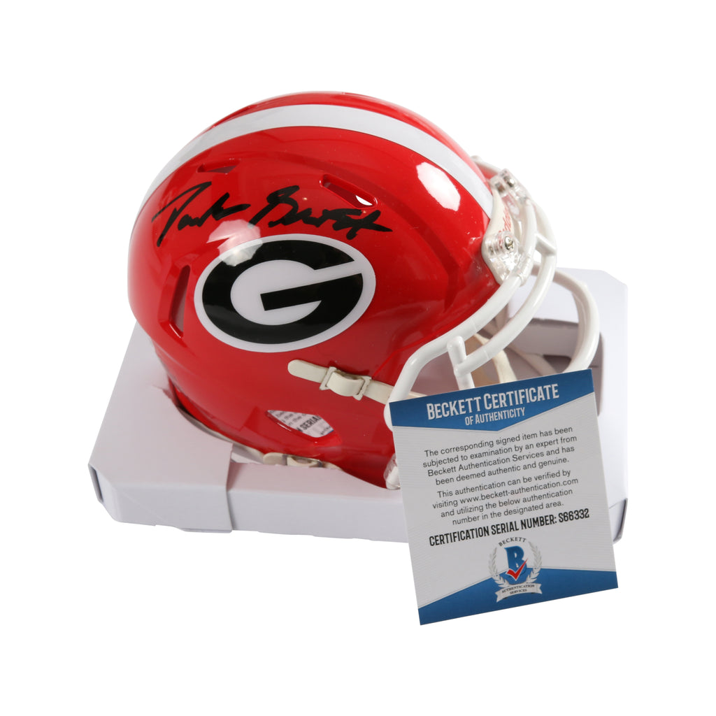 D'Andre Swift Signed Georgia Bulldogs Mini Speed Helmet