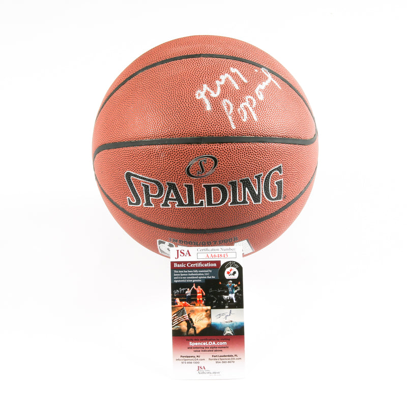 Gregg Popovich Signed Basketball