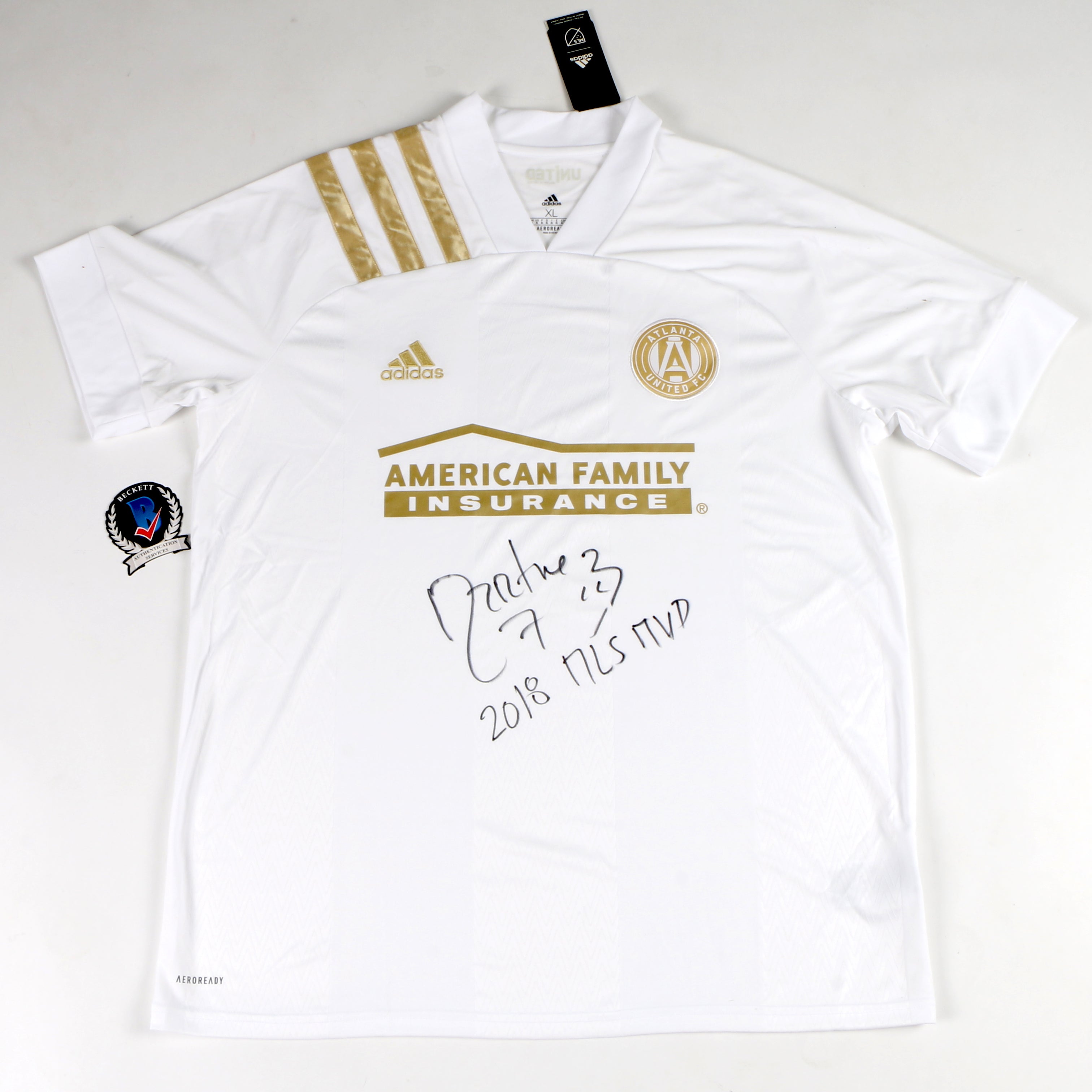 Josef Martinez signed Jersey Authentic MVP Atlanta United Beckett