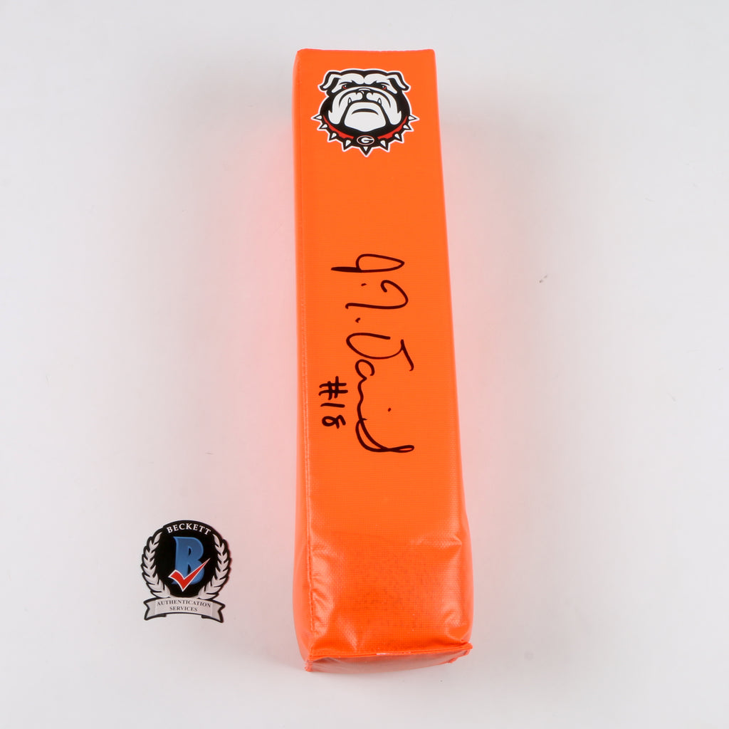 JT Daniels Signed Pylon Georgia Bulldogs
