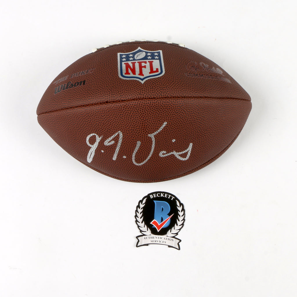 JT Daniels Signed NFL Duke Replica Football