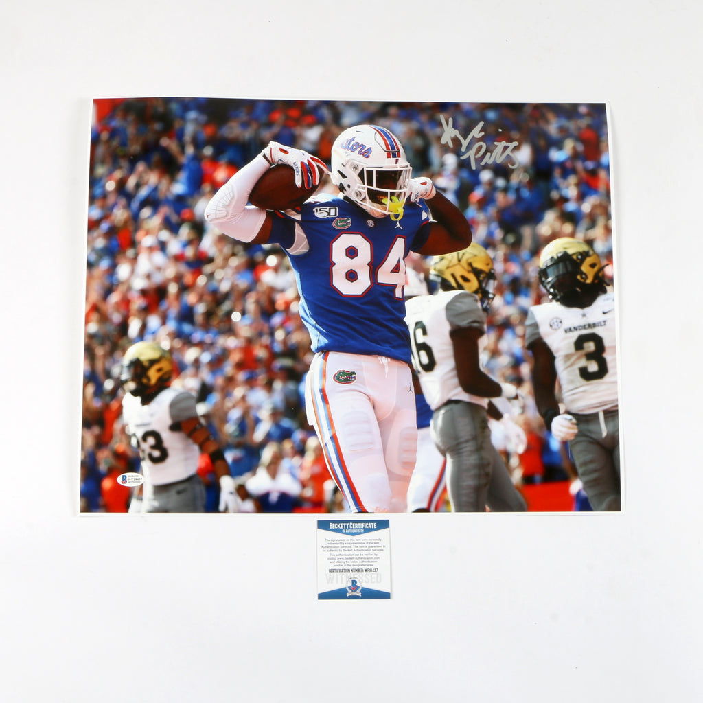 Kyle Pitts Signed 16x20 Photo Florida Gators Flex Orignal