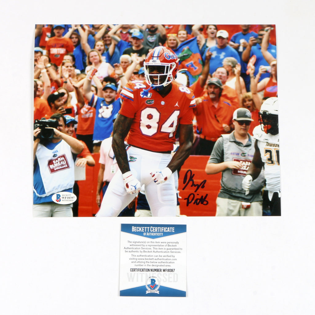 Kyle Pitts Signed 8x10 Florida Gators