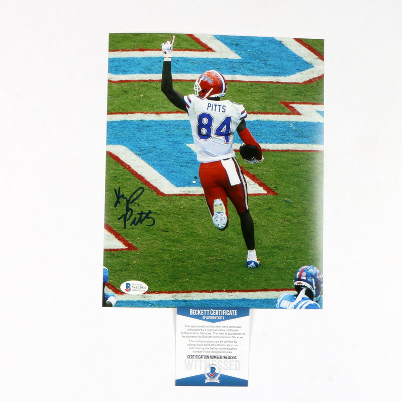Kyle Pitts Signed 8x10 Florida Gators Pointing Up