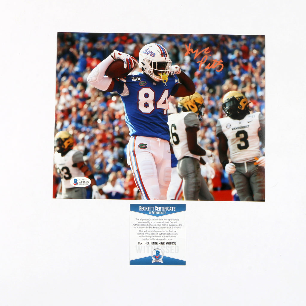 Kyle Pitts Signed 8x10 Florida Gators Flex Color