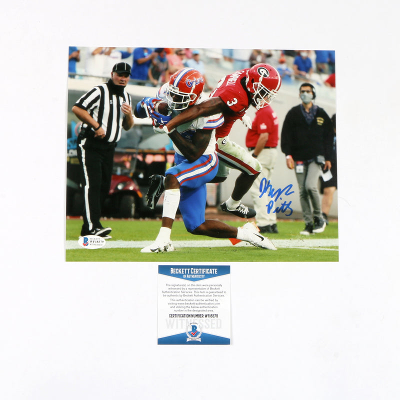 Kyle Pitts Signed 8x10 Florida Gators TD Catch