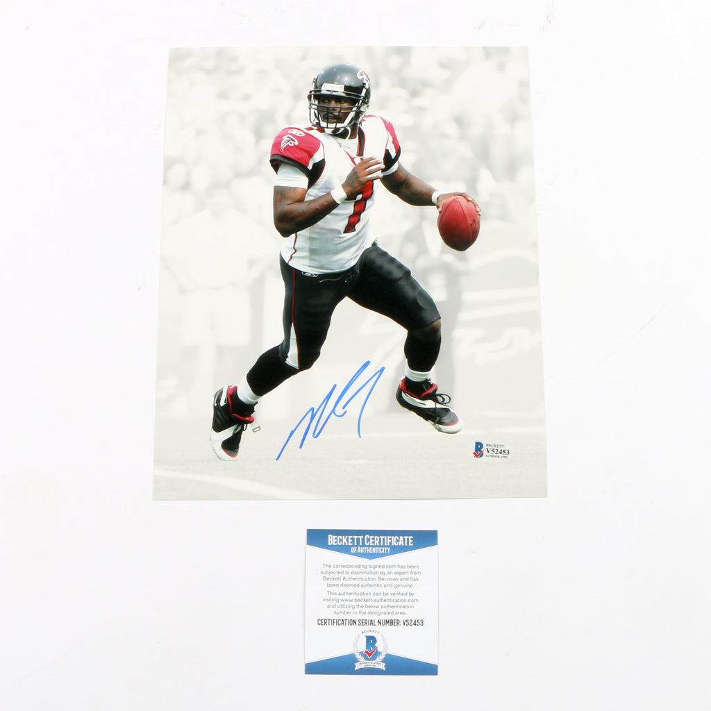 Michael Vick Signed 8x10 Photo Atlanta Falcons