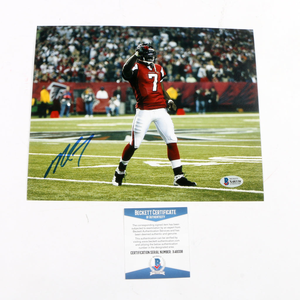 Michael Vick Signed 8x10 Photo Atlanta Falcons