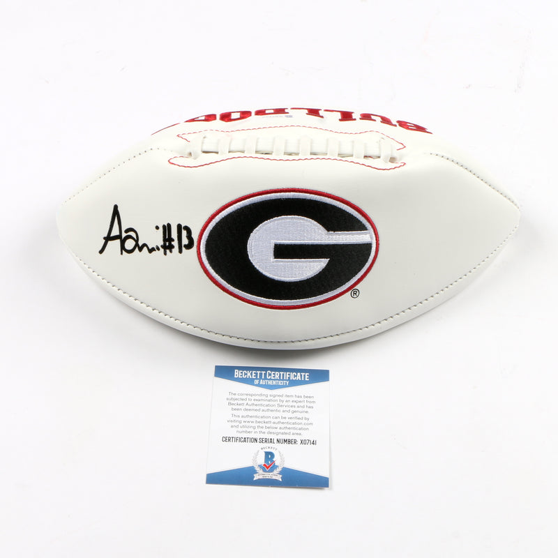 Azeez Ojulari Signed Football Georgia Bulldogs