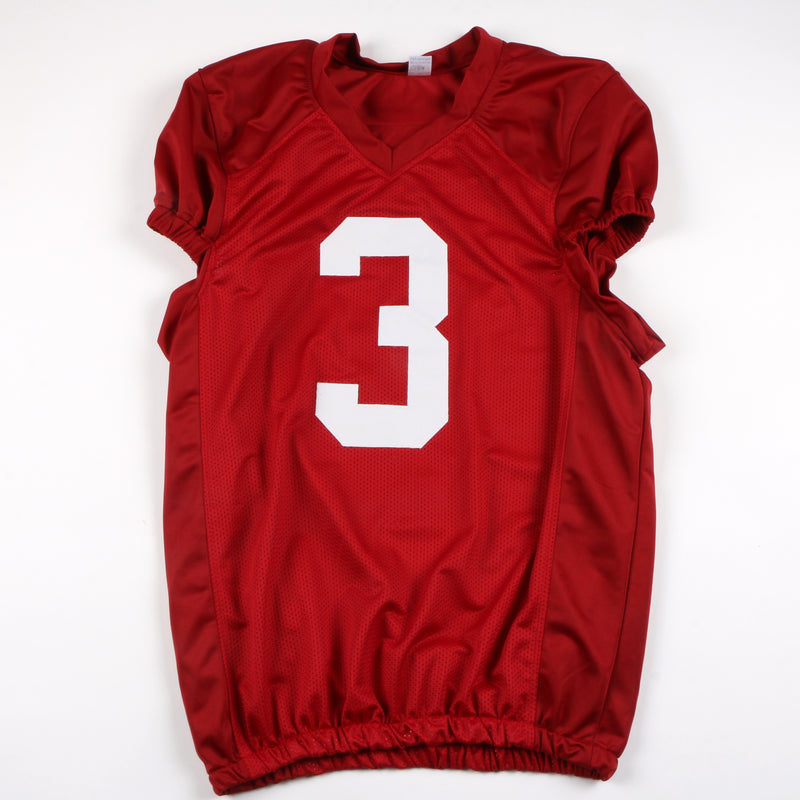 Jermaine Burton Signed Jersey Game Cut Alabama Crimson Tide