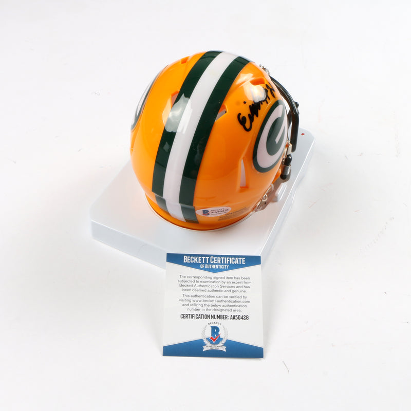 Eric Stokes Signed Speed Mini Helmet Greenbay Packers