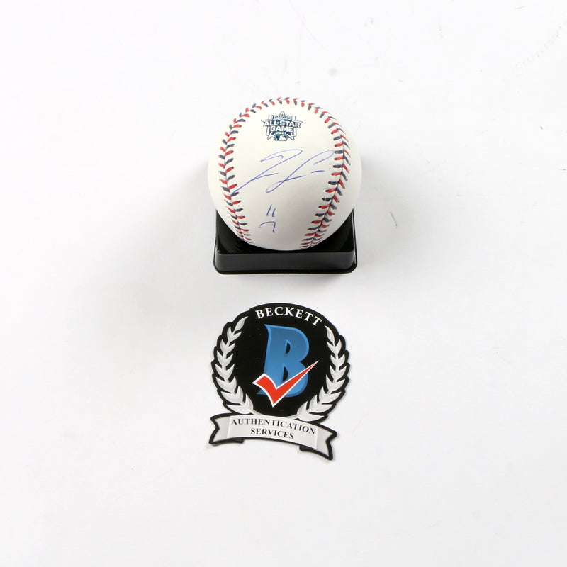 Ronald Acuna Jr. Signed 2021 All Star Game Baseball Atlanta Braves Inscribed