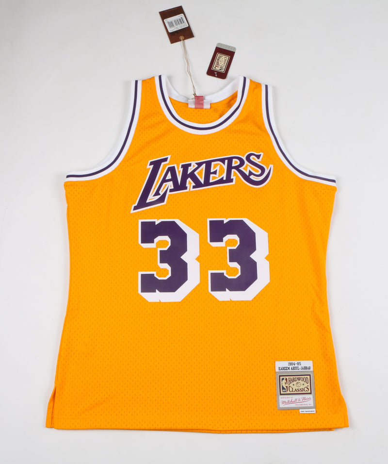 Kareem Abdul Jabbar Signed Los Angeles Lakers Jersey (Yellow) – More Than  Sports