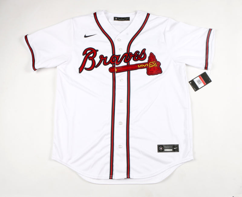 Ronald Acuna Jr. Signed Atlanta Braves Jersey Multiple Inscriptions - (New White)