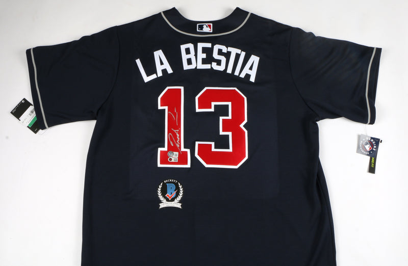 Ronald Acuna Signed Atlanta Braves Jersey La Bestia – More