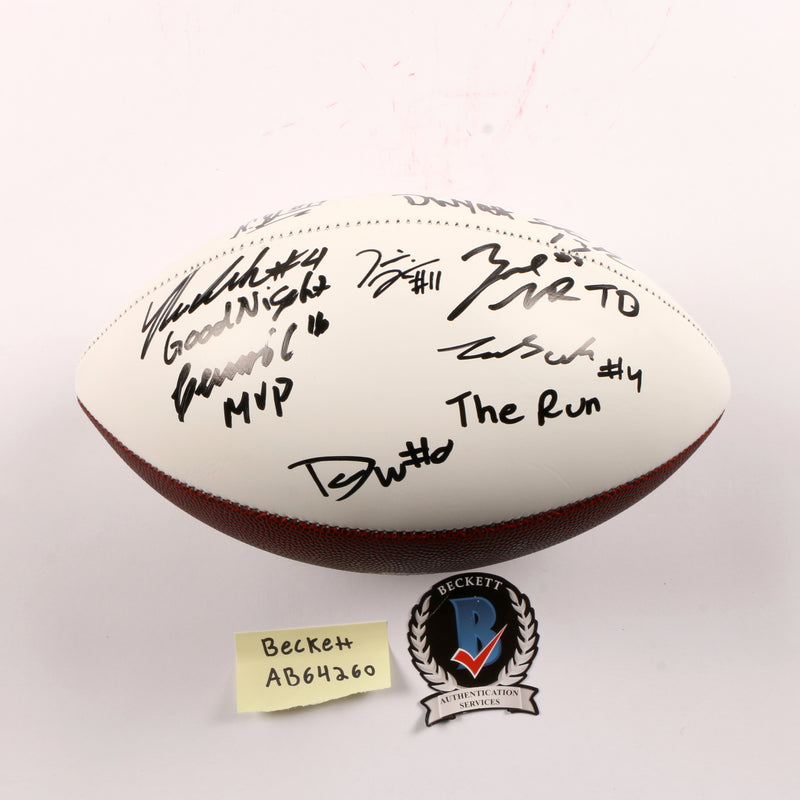 2021 National Champs Highlights Team Signed National Championship Football Stetson Ringo Bowers Georgia Bulldogs BAS AB64260