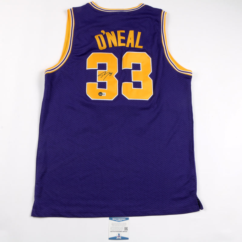 Shaquille O'Neal Shaq Signed Autographed LSU Tigers Custom Jersey –  Signature Authentic