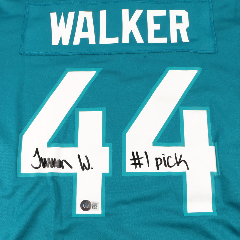 Travon Walker Signed Jersey Jacksonville Jaguars Authentic