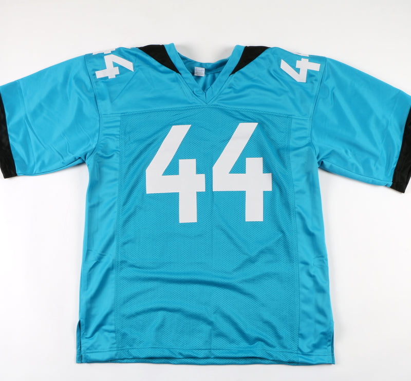 Travon Walker Signed Jersey Custom Teal Jacksonville Jaguars